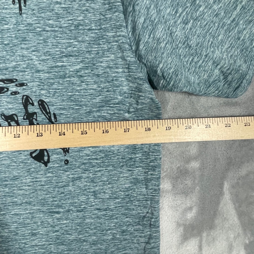Patagonia T Shirt Big Oil Dont Surf Graphic Tee Blue Heather Size S - Picture 7 of 8